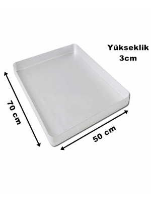 Baklava Tepsisi 50x70x3 cm 2800 gr